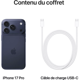 APPLE iPhone 17 Pro Bleu intense 512Go