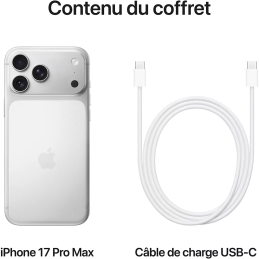 APPLE iPhone 17 Pro Max Argent 512Go
