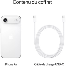 APPLE iPhone Air Blanc nuage 256Go