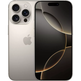 Smartphone APPLE iPhone 16 Pro Titane Naturel 512Go Reconditionné