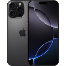 Smartphone APPLE iPhone 16 Pro Max Titane Noir 256Go Reconditionné